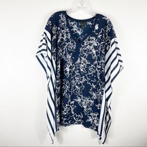 Lane Bryant Kimono Tunic Blouse Plus